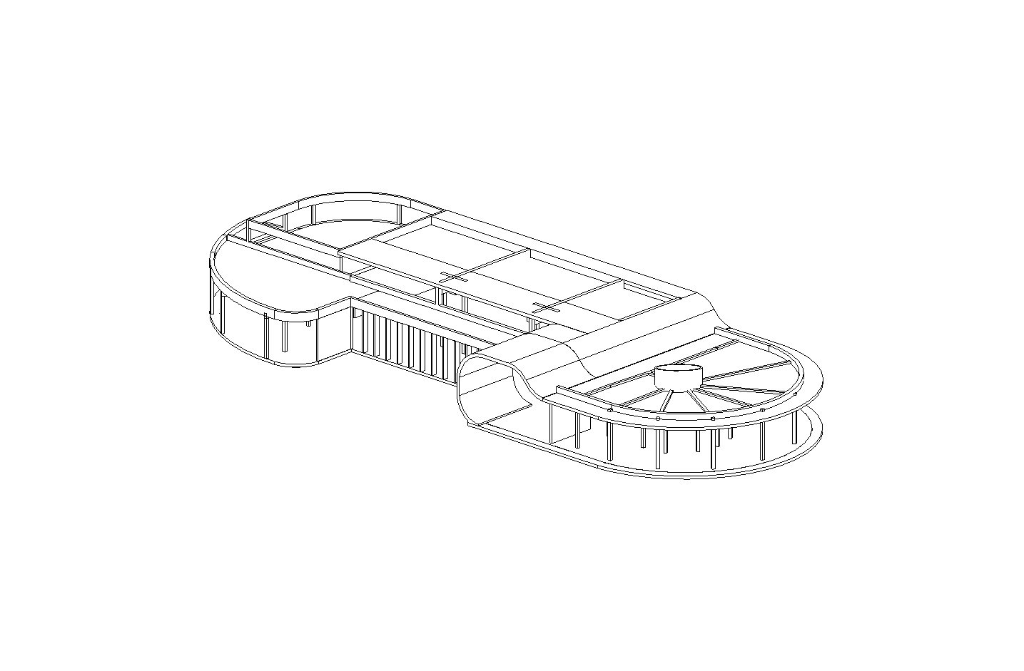 BIM Model for a Conference Hall Project
